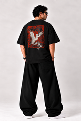 Inferno Phoenix Oversized Tee | Couple Edition