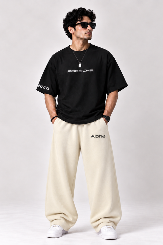 Alpha Straight Leg Baggy Trouser