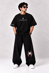 Alpha Black Spider Baggy Trouser