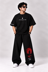 Alpha Crimson Pagoda Baggy Trouser