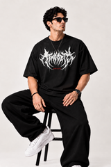 Black Oversized Tee