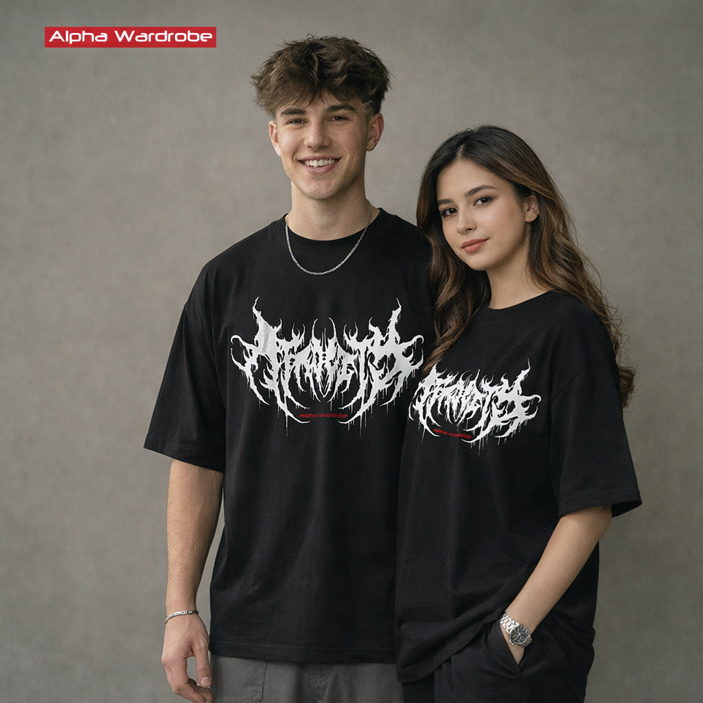 Black Oversized Tee